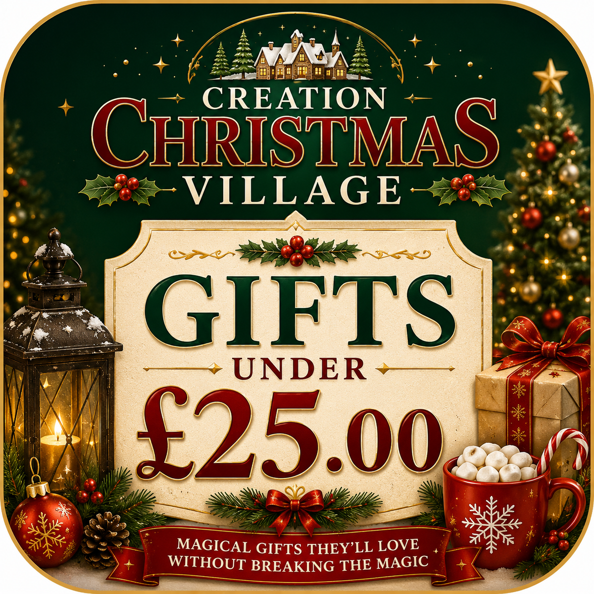 Looking for affordable Christmas gifts without compromising on quality? Our Gifts Under £25.00 collection